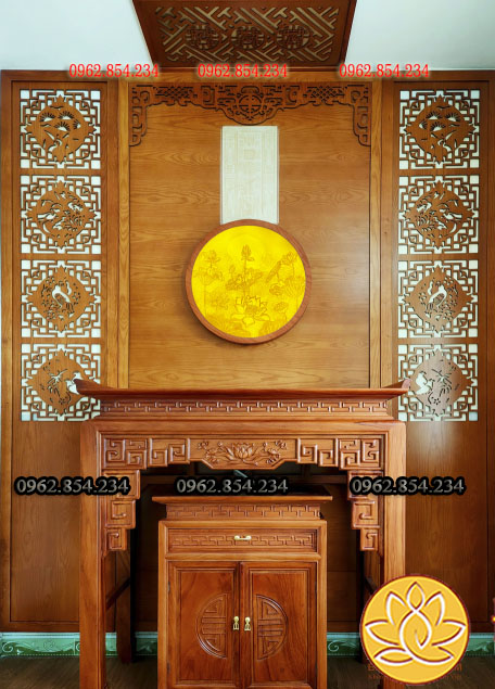 Mẫu phòng thờ đẹp, Phòng thờ hiện đại P30