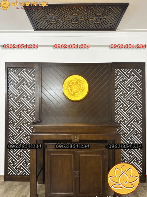 Mẫu phòng thờ đẹp, Phòng thờ hiện đại P29