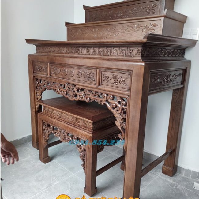 Bàn Thờ Đứng Ba Cấp mẫu BD004