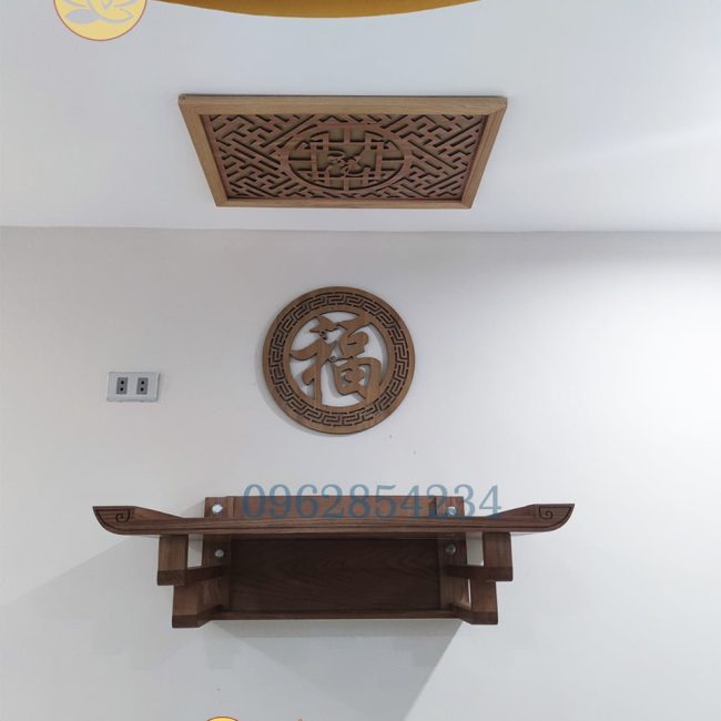 Bàn Thờ Treo Tường Mẫu TT002
