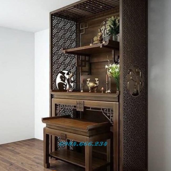 Bàn Thờ Gỗ Sồi Mẫu BTD1810.1 2 Phong tho chung cu 01 655x800 1