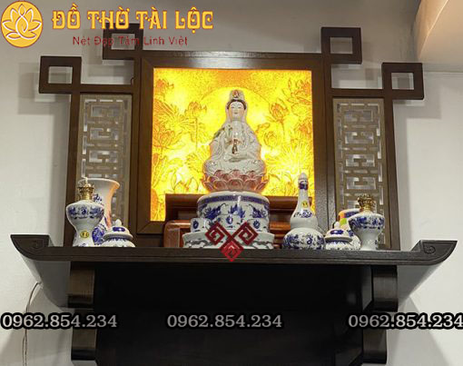Bàn Thờ Phật Treo Tường Mẫu TT001